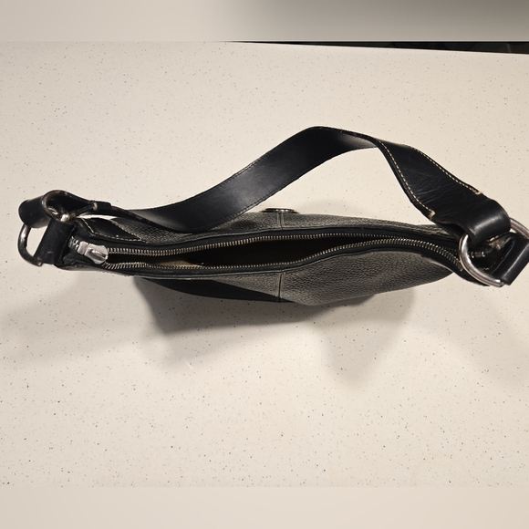 Dooney & Bourke Black Pebble Grain Hobo - Picture 4 of 12